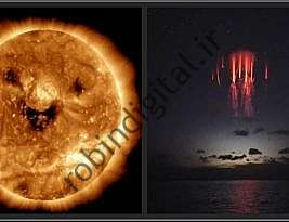 از &  لبخند شیطانی&   خورشید تا رعد و برق قرمز، تصاویر ترسناک ناسا   اخبار علم و محیط زیست